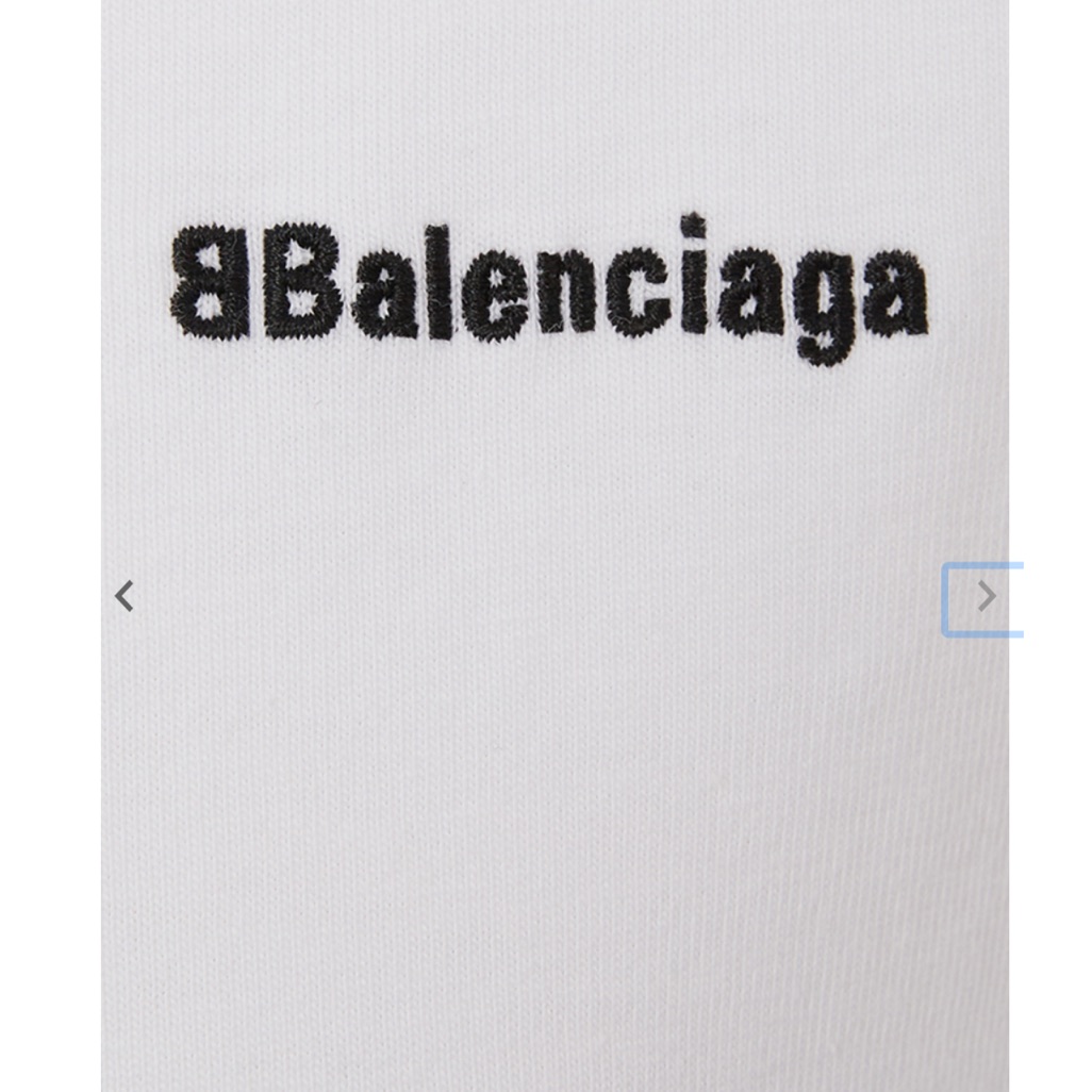 [New] Balenciaga Bb Corp Logo Fitted T-Shirt - Size S